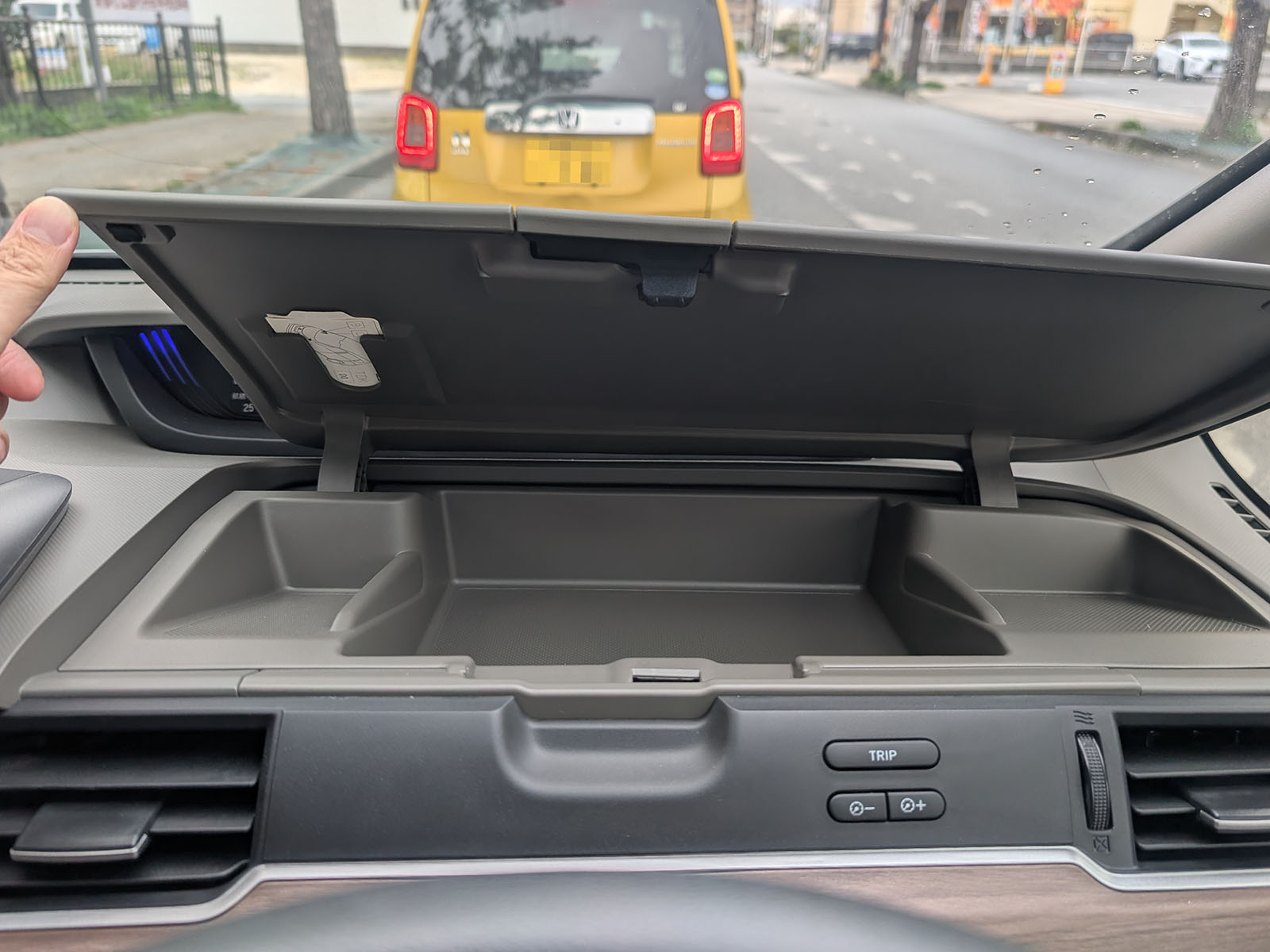 2代目フリードのダッシュボード