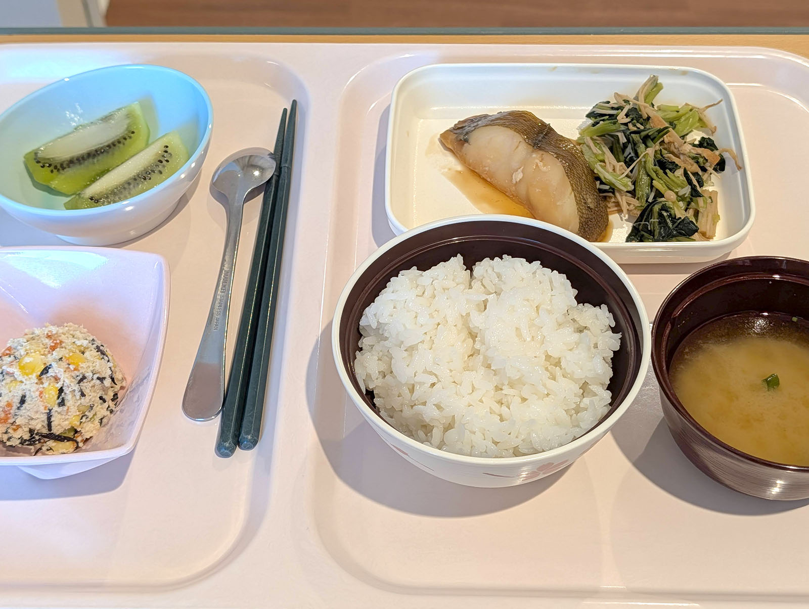 手術後の晩ごはん