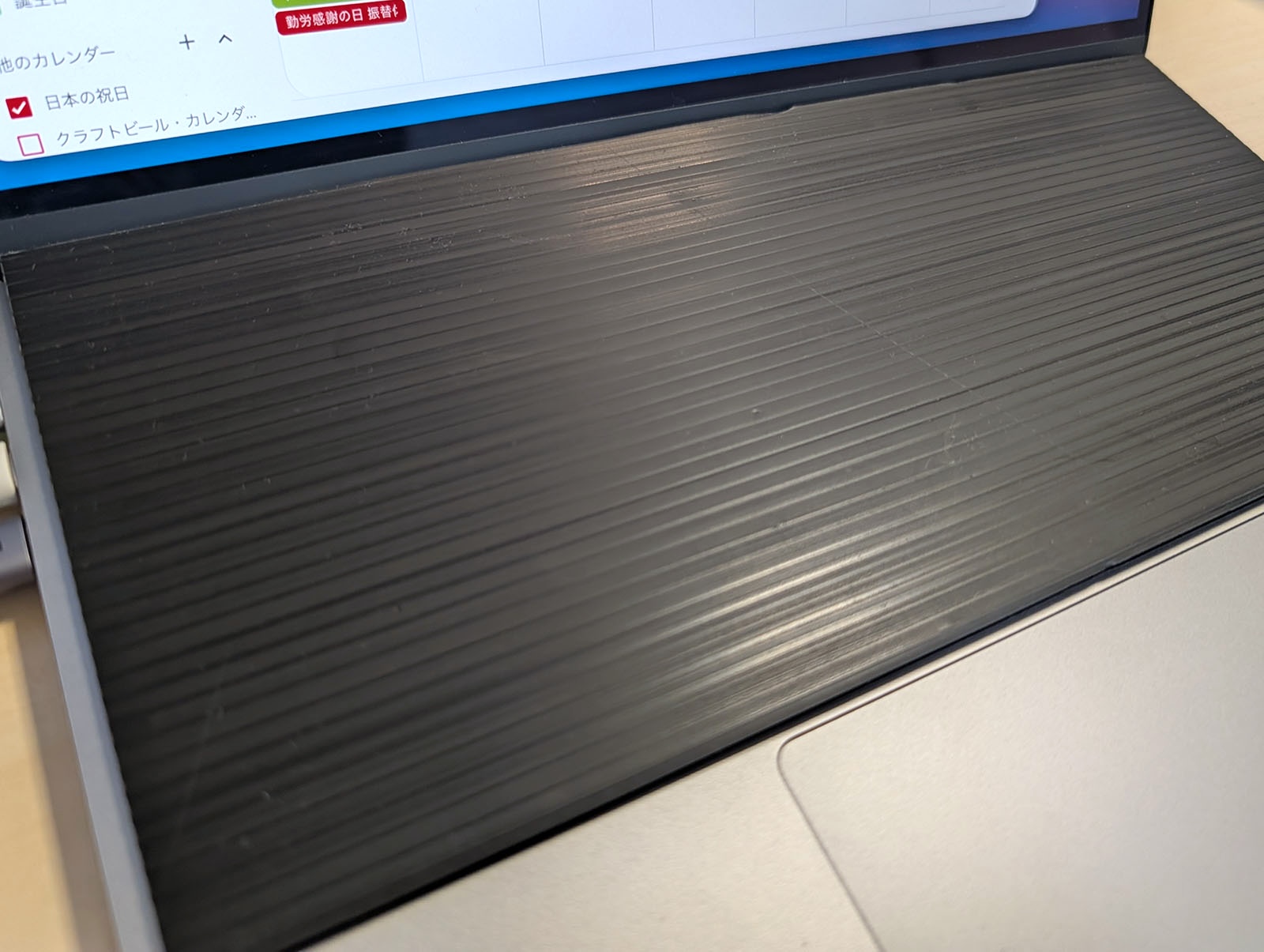 ダイソーのプラダンボールを敷いてみた。